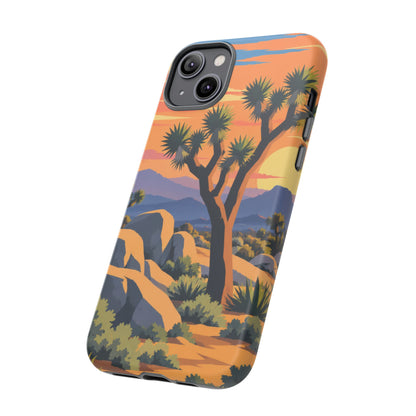 Joshua Tree — Desert Silhouettes iPhone Tough Case
