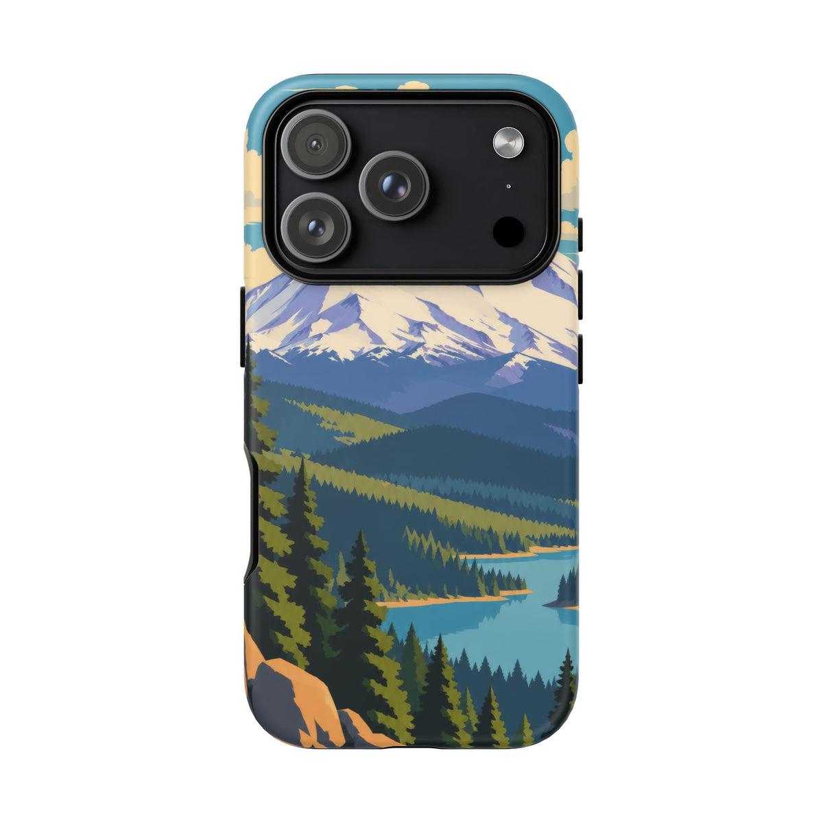 Mount Shasta — Snowlight iPhone Tough Case
