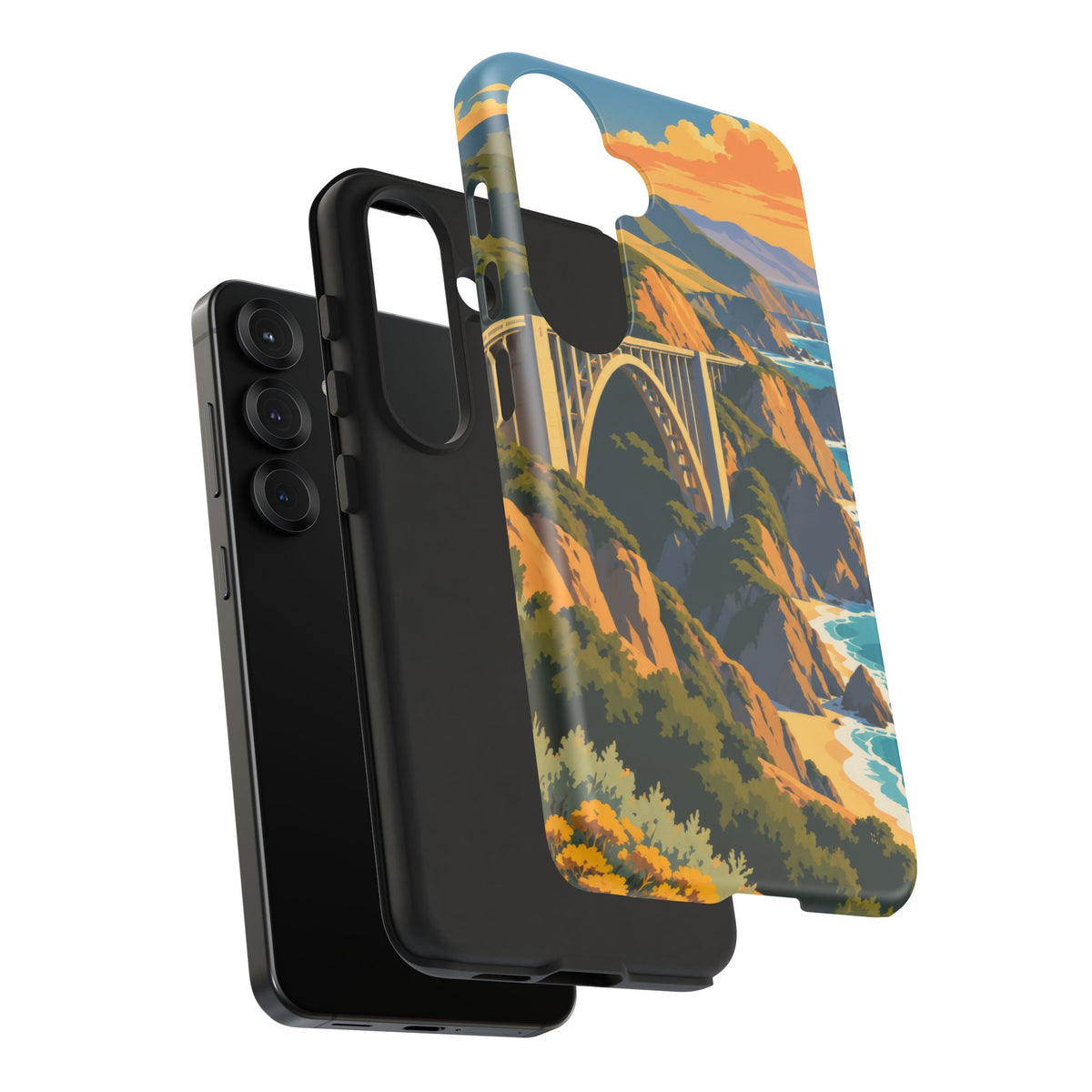 Big Sur — Coastal Arc Samsung Galaxy Tough Case