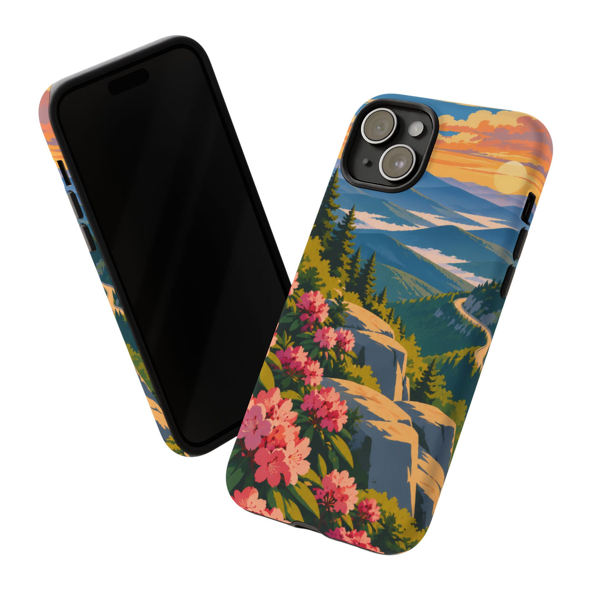 Blue Ridge Parkway — Ridgeway Bloom iPhone Tough Case