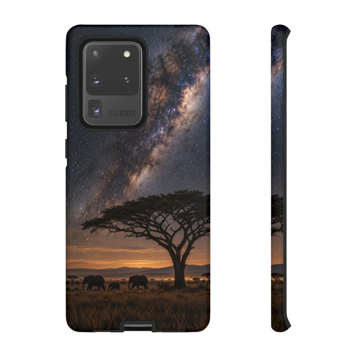 Milky Way over the Plains Samsung Galaxy Tough Case