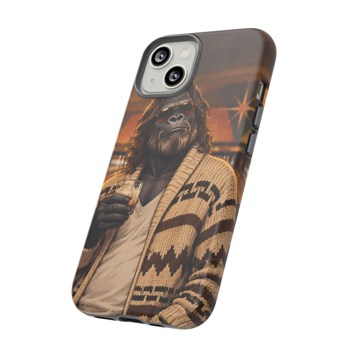 Cardigan Gorilla iPhone Tough Case | The Primate Abides