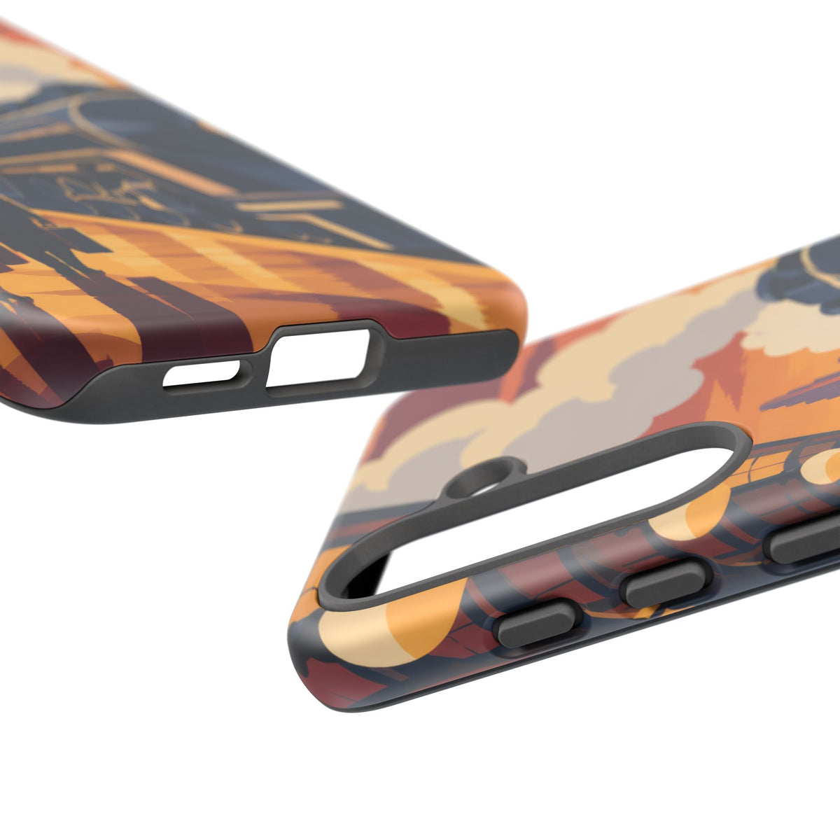 Travel by Train — Night Departure Samsung Galaxy Tough Case | train travel