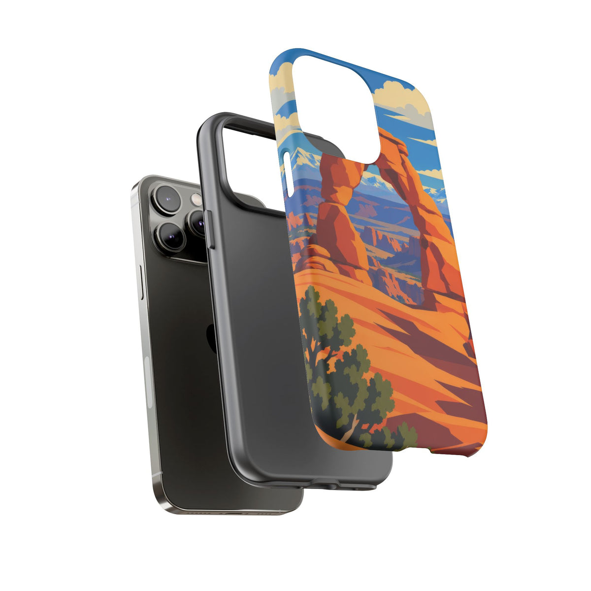 Arches — Delicate Dawn iPhone Tough Case