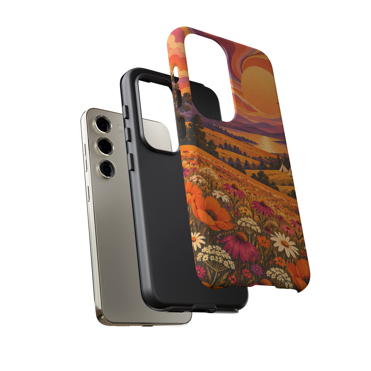 Golden Field Reverie Samsung Galaxy Tough Case | sixties festival