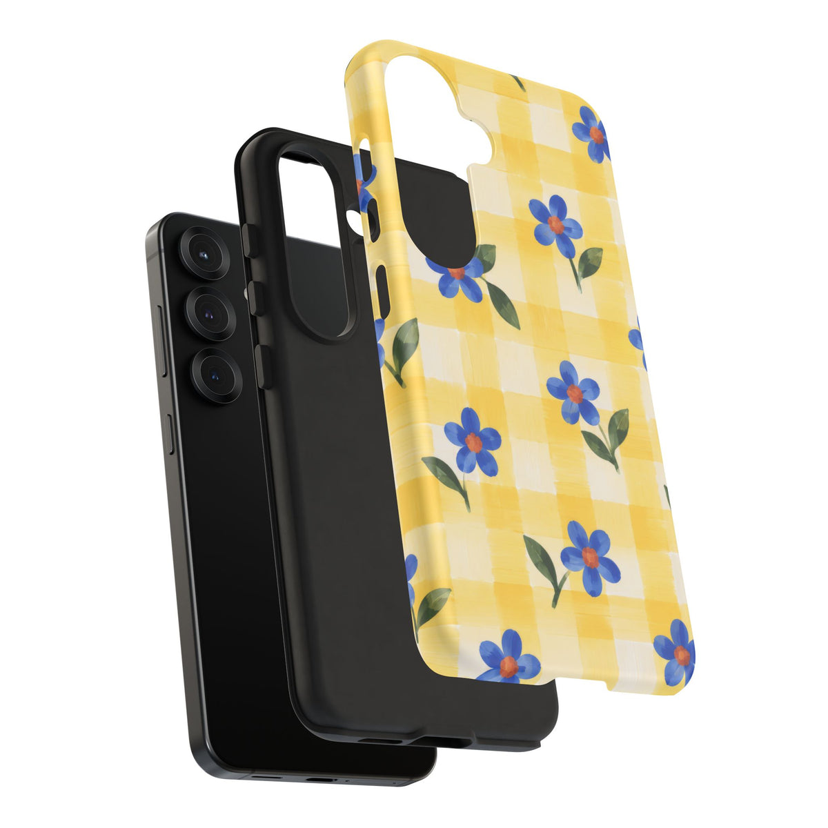 Buttercup Picnic Samsung Galaxy Tough Case | yellow gingham