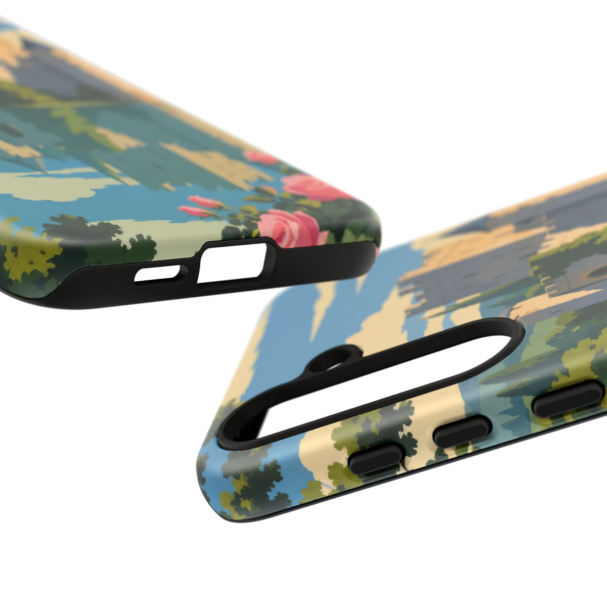 English Castle — Moat and Roses Samsung Galaxy Tough Case