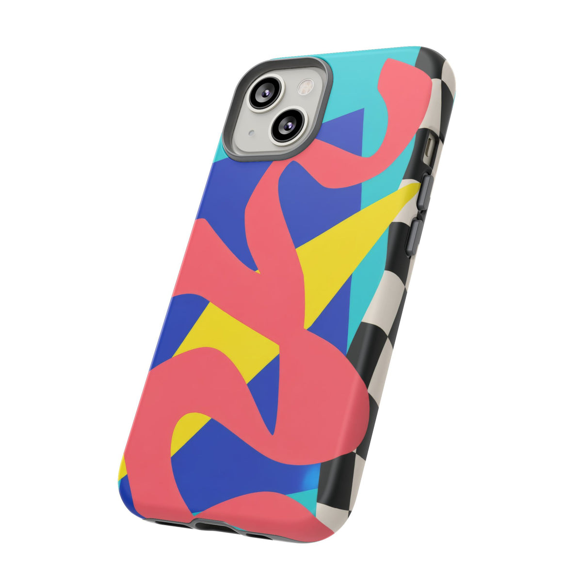 Cut Loose iPhone Tough Case | Retro Abstract Art