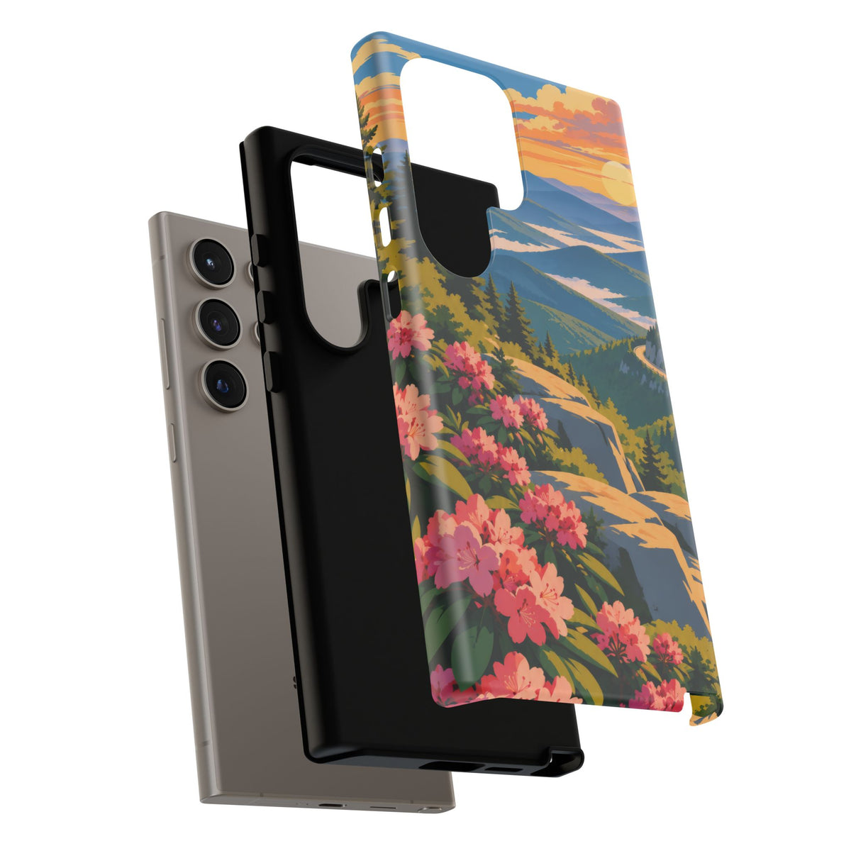 Blue Ridge Parkway — Ridgeway Bloom Samsung Galaxy Tough Case