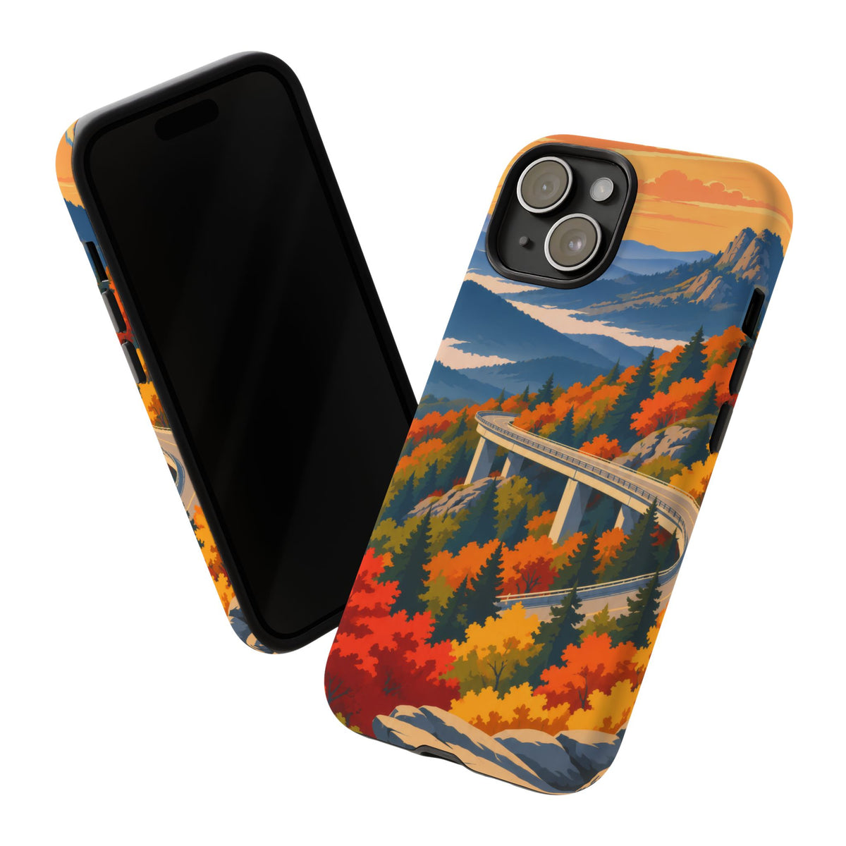 Blue Ridge Parkway — Viaduct Morning iPhone Tough Case