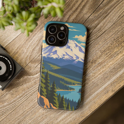 Mount Shasta — Snowlight iPhone Tough Case