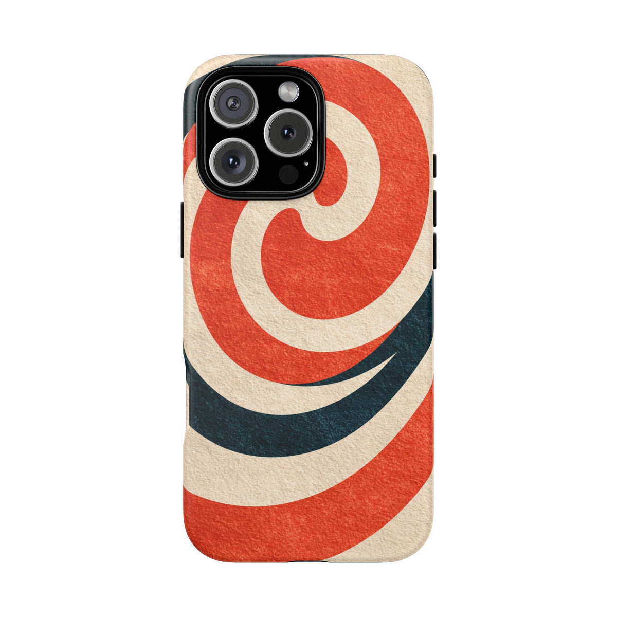 Ember Spiral iPhone Tough Phone Case