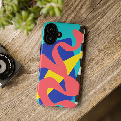 Cut Loose iPhone Tough Case | Retro Abstract Art