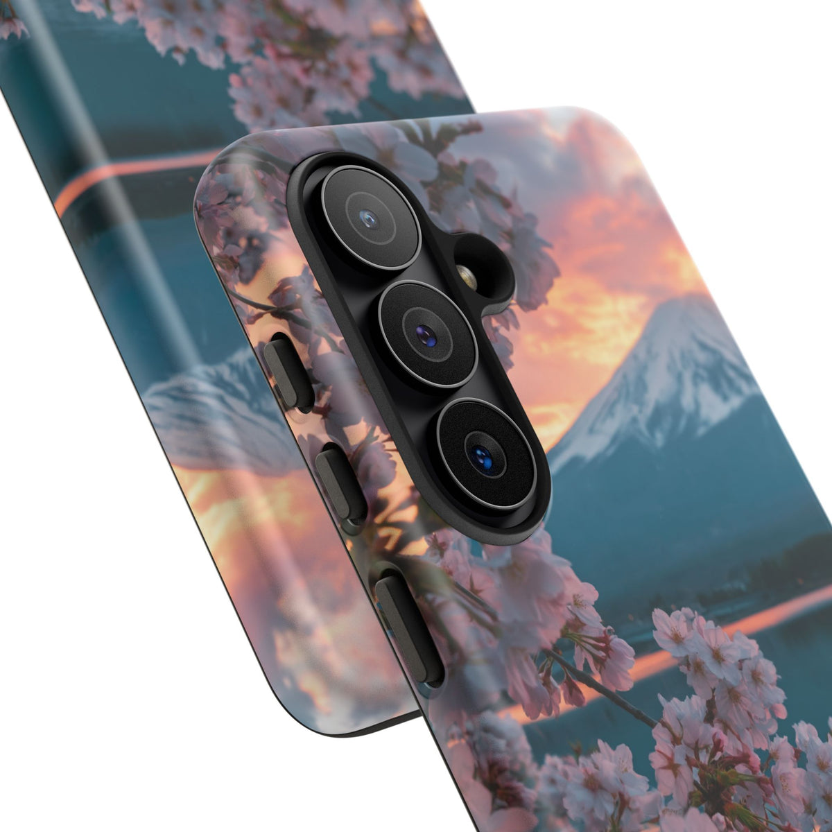 Fuji Petal Reflection Samsung Galaxy Tough Phone Case