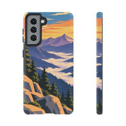Misty Mountains — Amethyst Pass Samsung Galaxy Tough Case