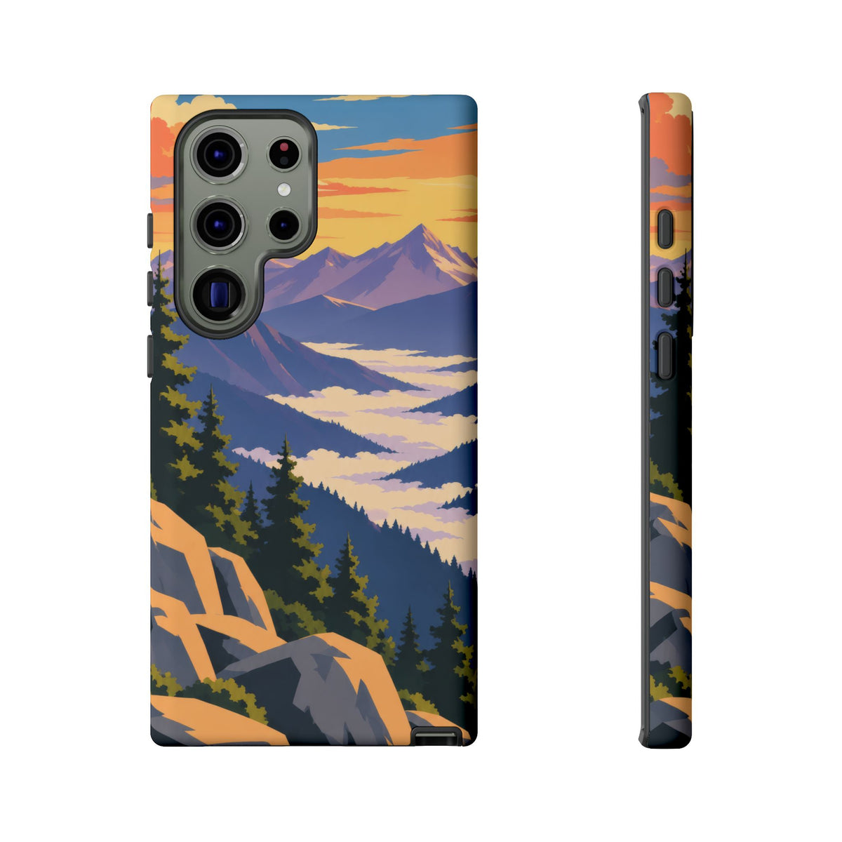 Misty Mountains — Amethyst Pass Samsung Galaxy Tough Case