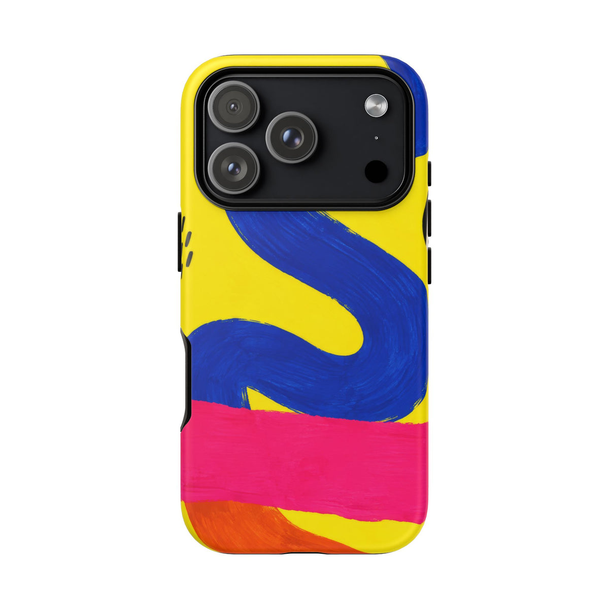 Offbeat iPhone Tough Case | Abstract Color Block Art