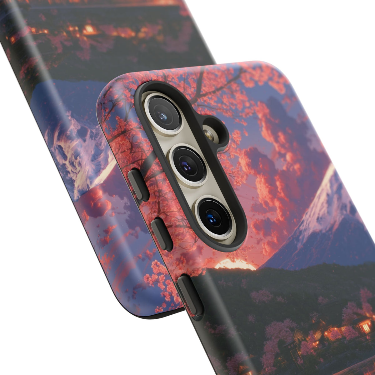 Sakura Lakeside Village Samsung Galaxy Tough Phone Case