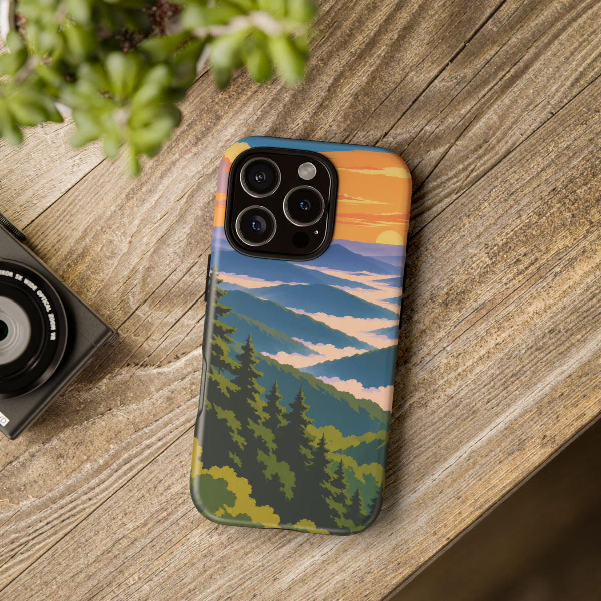 Great Smoky Mountains — Morning Veils iPhone Tough Case