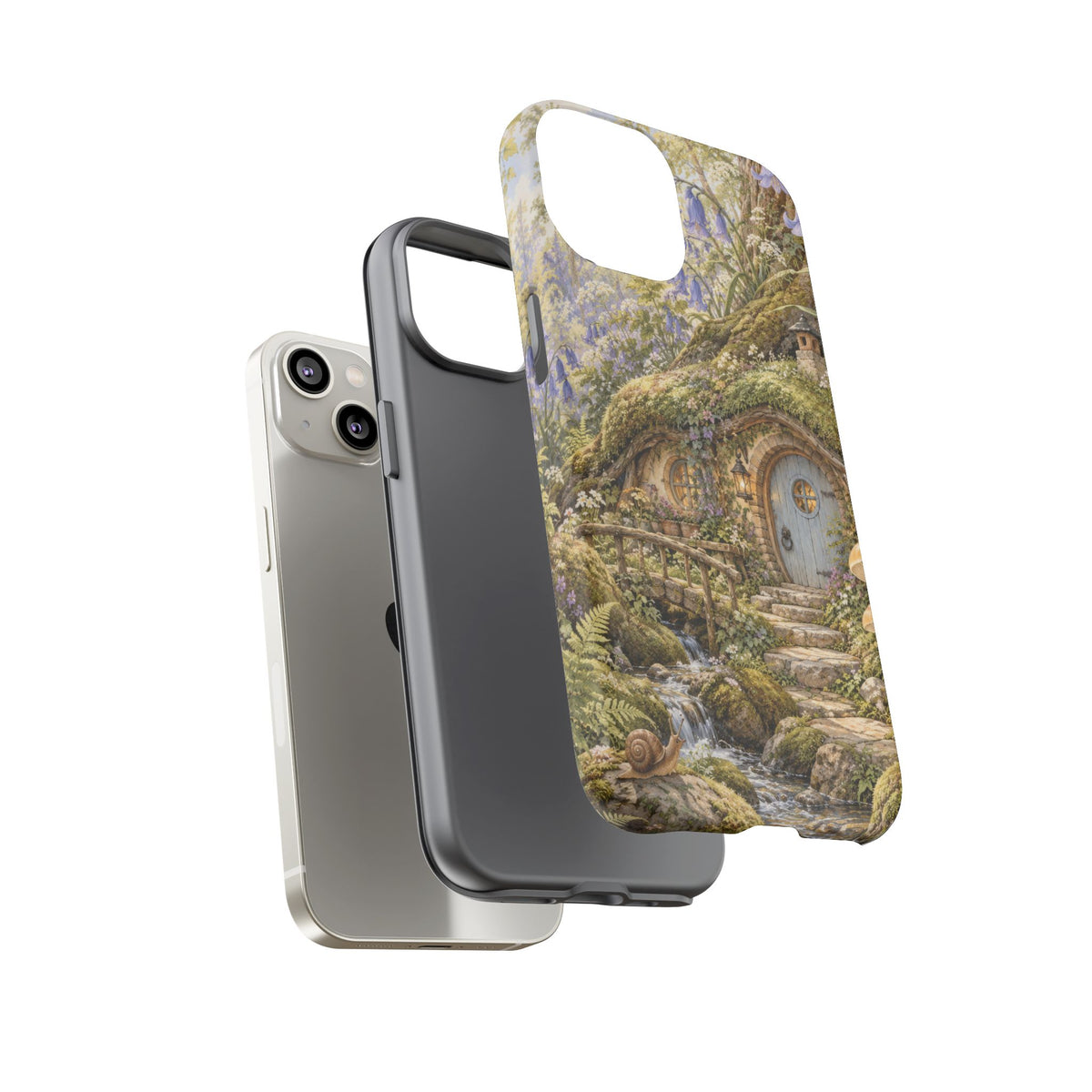 Bluebell Burrow iPhone Tough Case | bluebell cottage