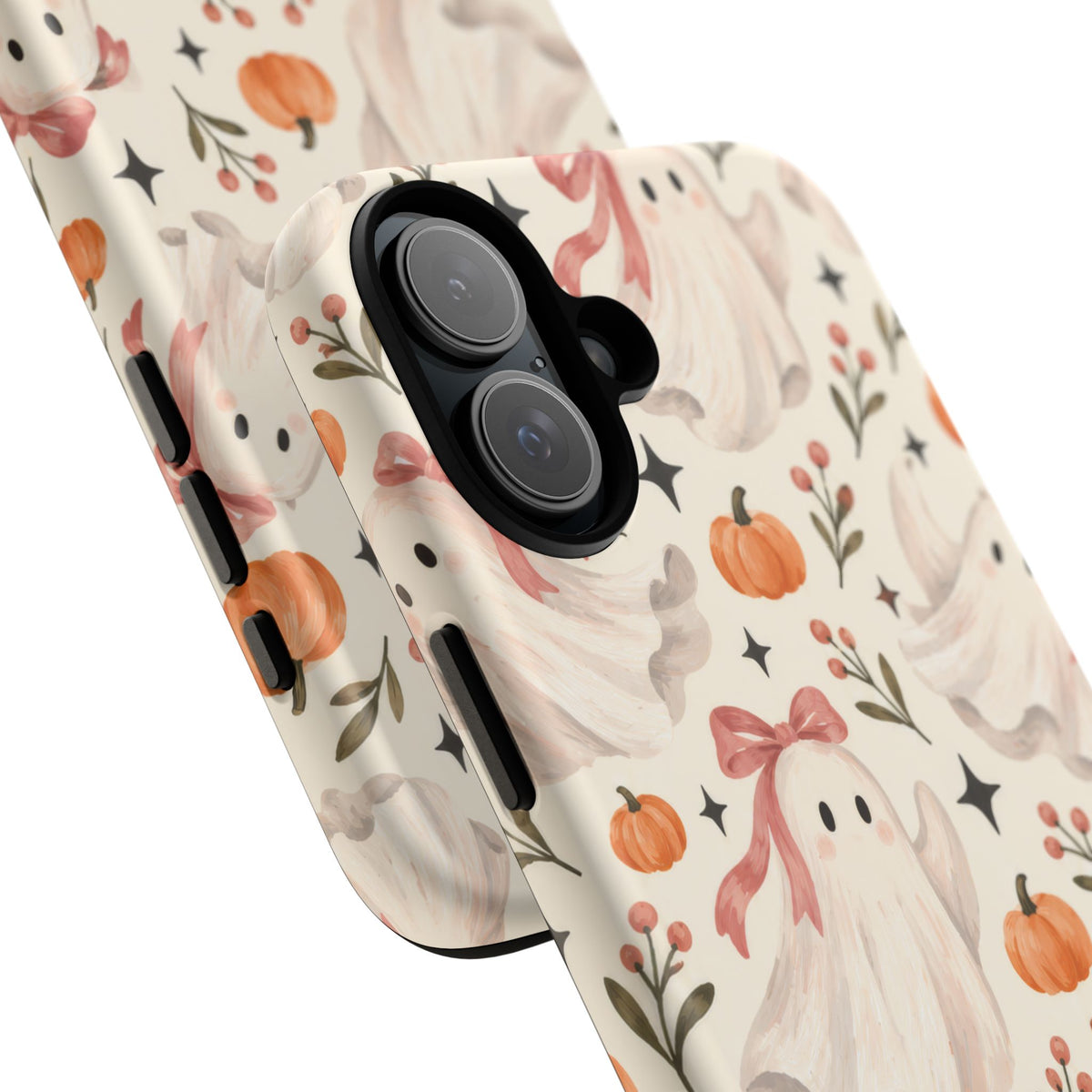 Blush Boo Social iPhone Tough Case | cute ghost