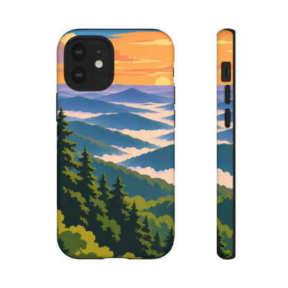 Great Smoky Mountains — Morning Veils iPhone Tough Case