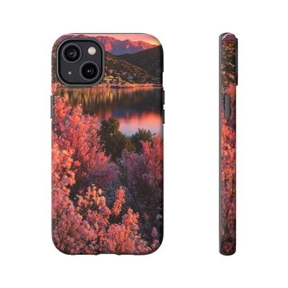 Alpine Bloom Lake iPhone Tough Phone Case