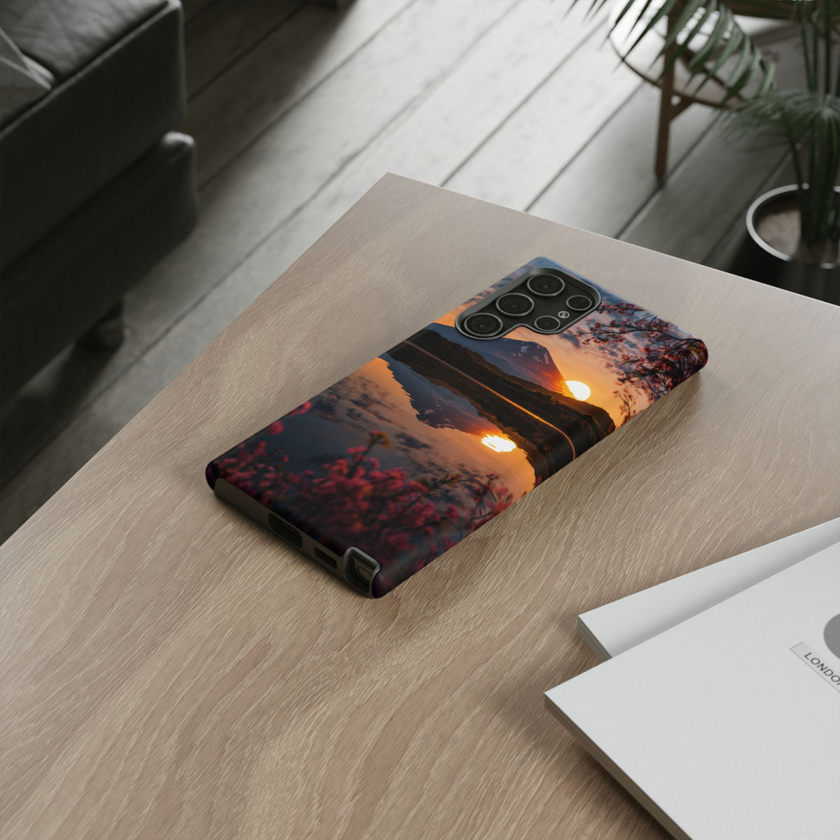 Fuji Golden Reflection Samsung Galaxy Tough Phone Case