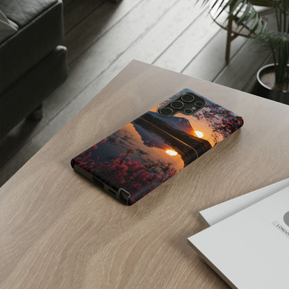 Fuji Golden Reflection Samsung Galaxy Tough Phone Case