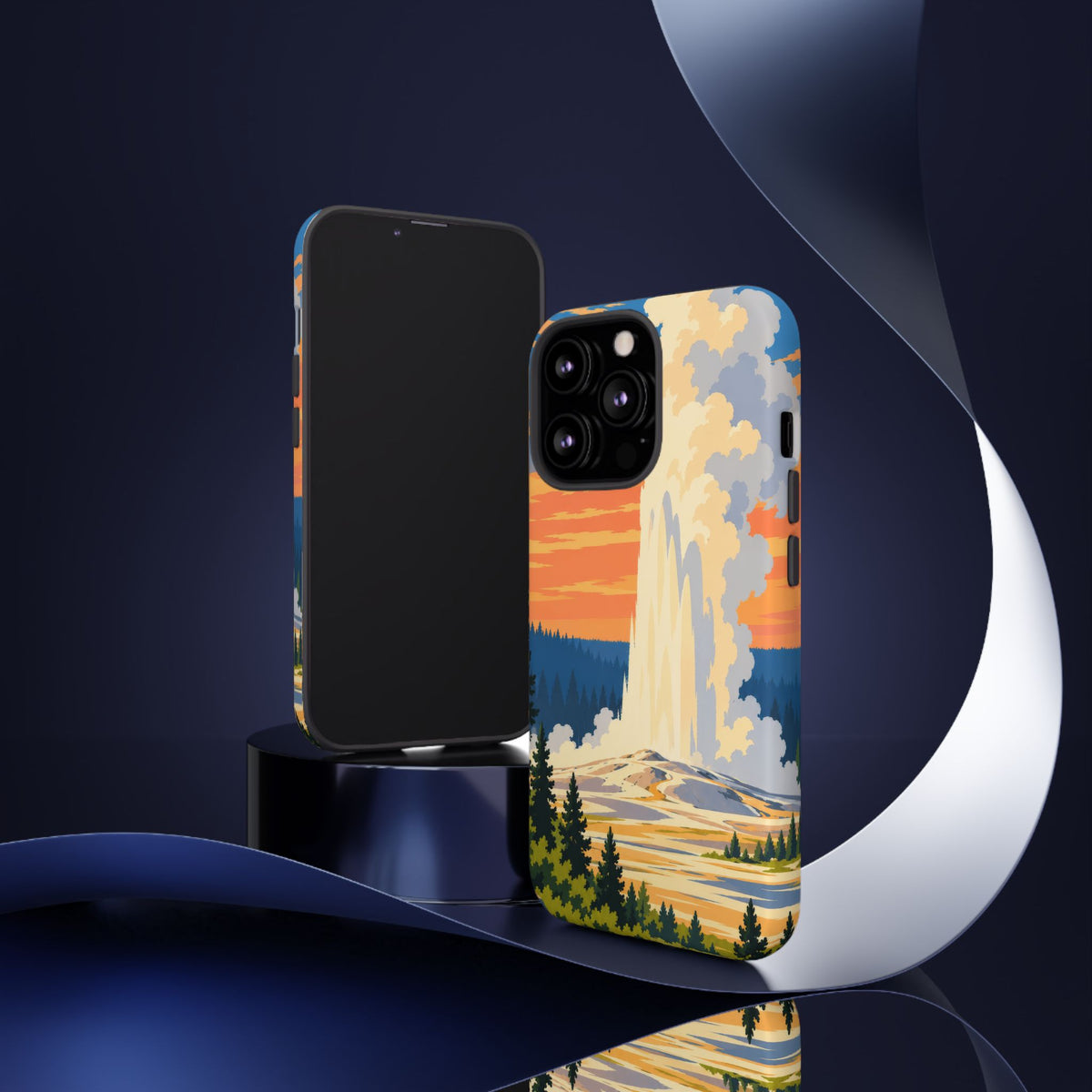 Yellowstone — Geyser Dawn iPhone Tough Case