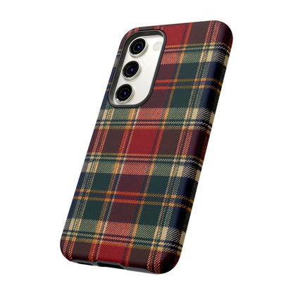 Highland Holiday Samsung Galaxy Tough Case | christmas plaid