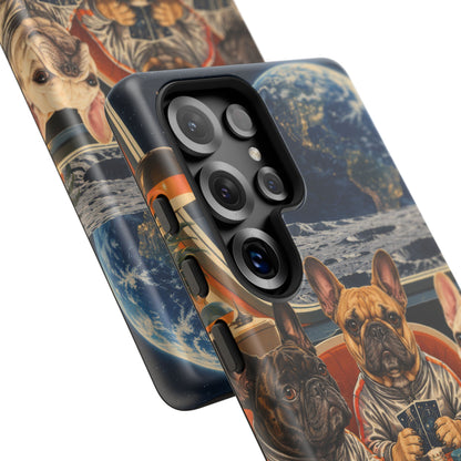 Lunar Card Club Samsung Galaxy Tough Case | french bulldog