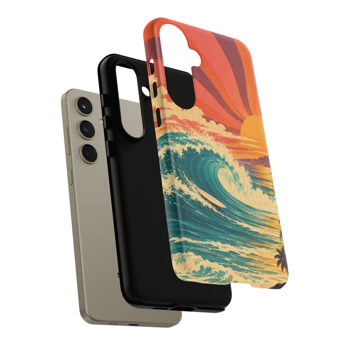 Pacific Daydream Samsung Galaxy Tough Case | vintage surf