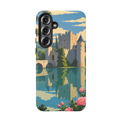 English Castle — Moat and Roses Samsung Galaxy Tough Case