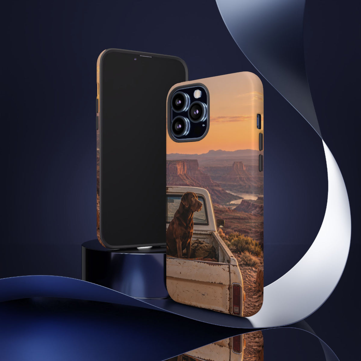 Desert Tailgate Companion iPhone Tough Case | labrador