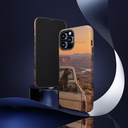 Desert Tailgate Companion iPhone Tough Case | labrador