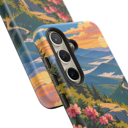 Blue Ridge Parkway — Ridgeway Bloom Samsung Galaxy Tough Case
