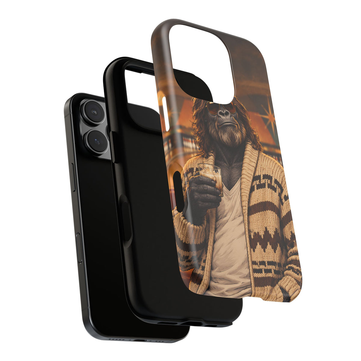 Cardigan Gorilla iPhone Tough Case | The Primate Abides