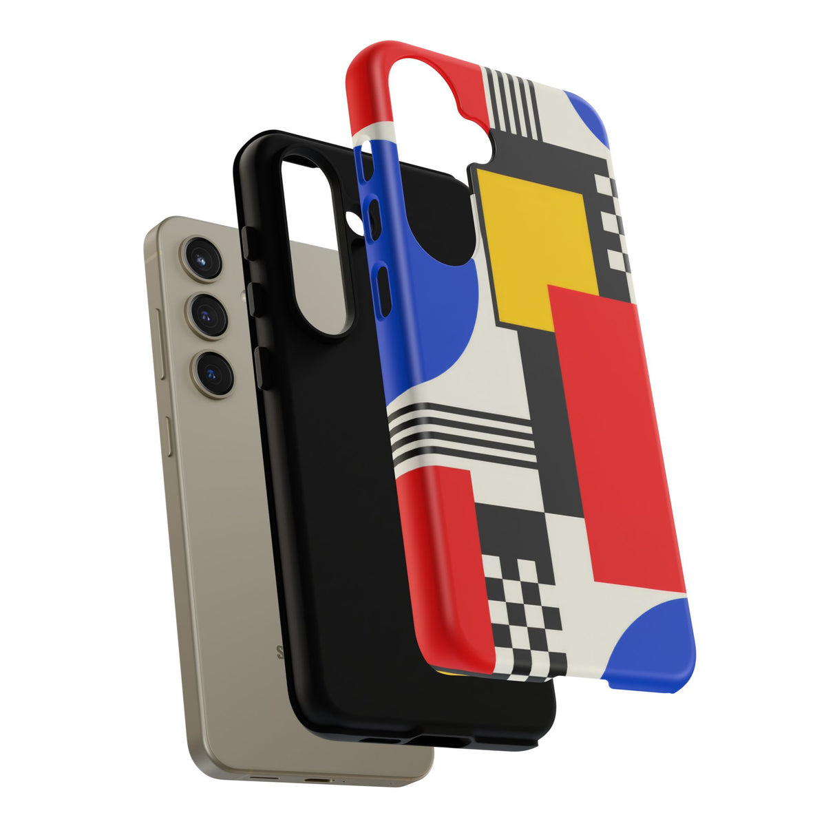 Primary Frequency Samsung Galaxy Tough Case | Primary Color Geometry