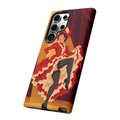 Moulin Rouge Dancer — Crimson Cabaret Samsung Galaxy Tough Case | cabaret dancer