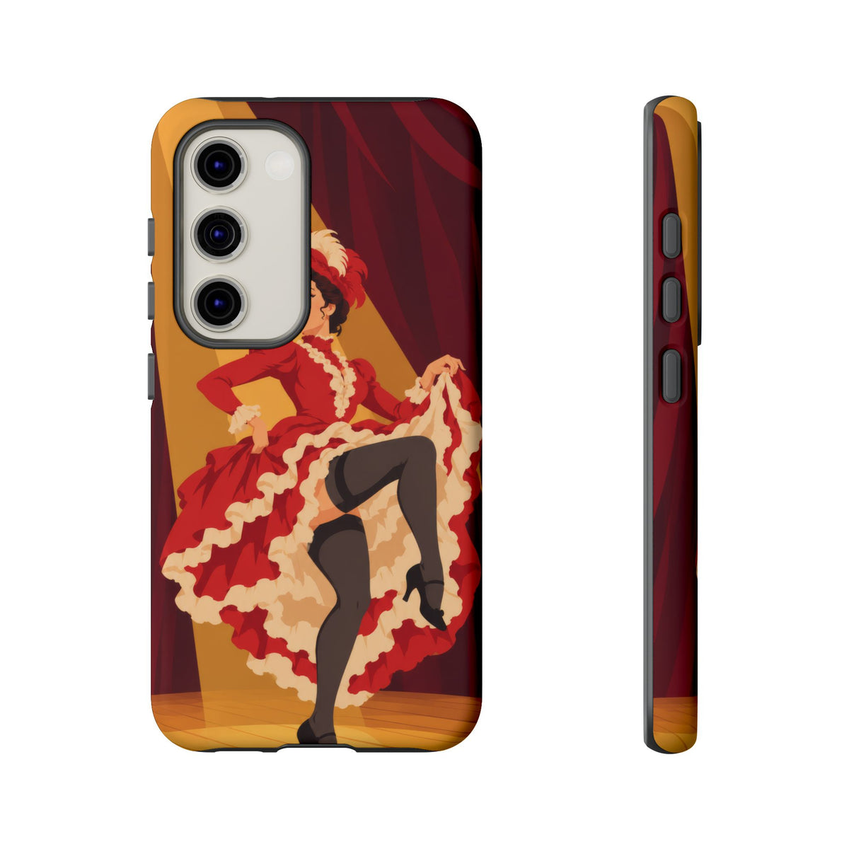 Moulin Rouge Dancer — Crimson Cabaret Samsung Galaxy Tough Case | cabaret dancer