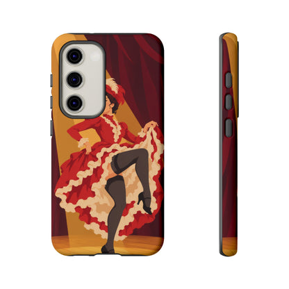 Moulin Rouge Dancer — Crimson Cabaret Samsung Galaxy Tough Case | cabaret dancer