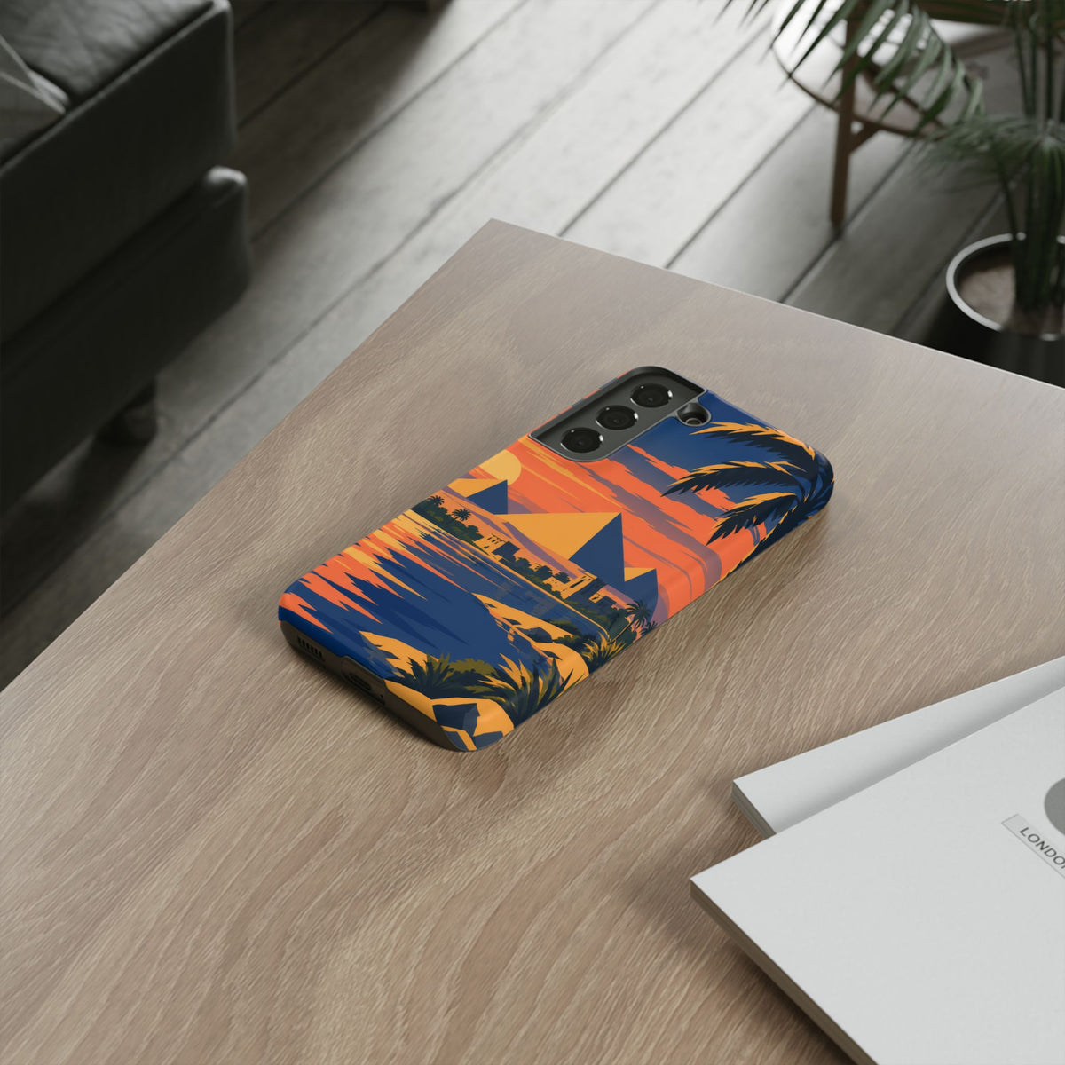 The Pyramids — Nile Dusk Samsung Galaxy Tough Case