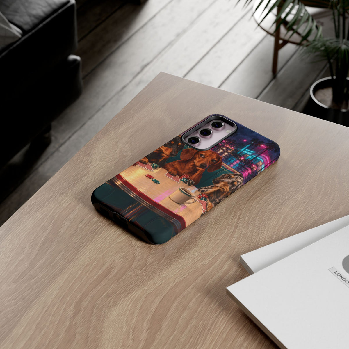 All-Night Aces Samsung Galaxy Tough Case | dachshund poker