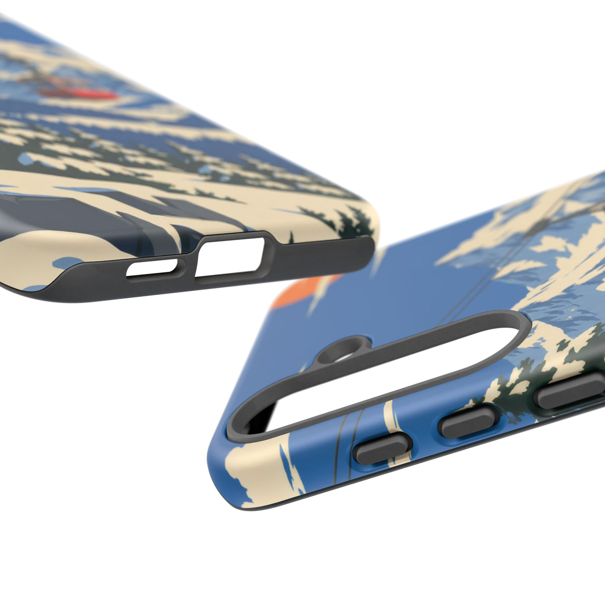 Swiss Skiing — Lift to the Sky Samsung Galaxy Tough Case