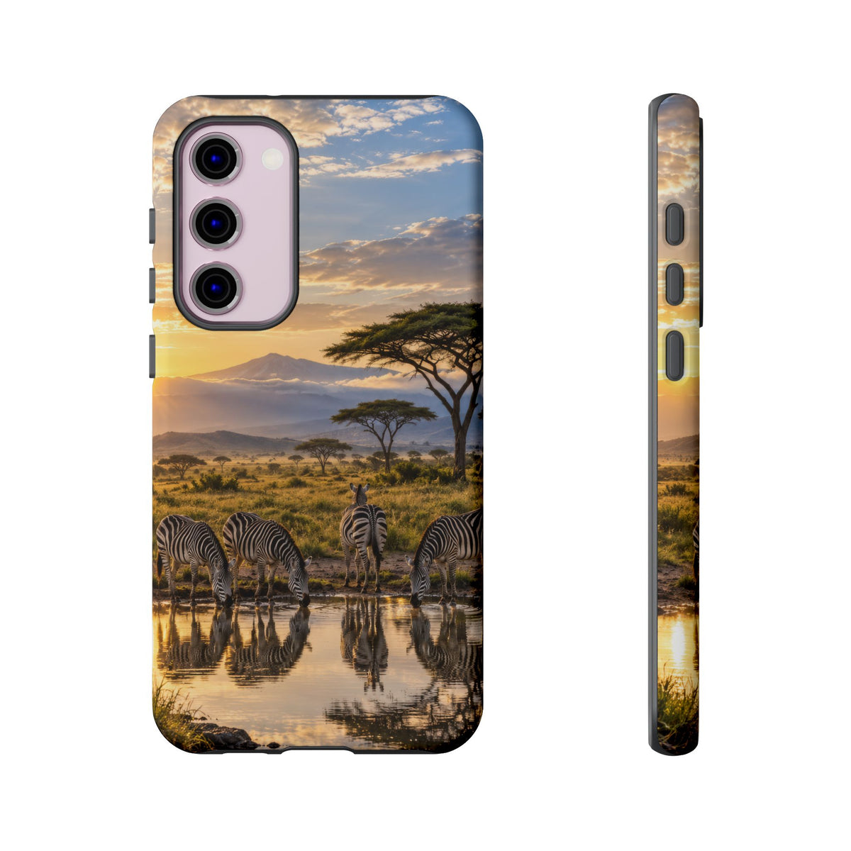 Zebra Water Mirror Samsung Galaxy Tough Case | zebra safari