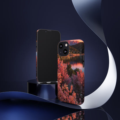 Alpine Bloom Lake iPhone Tough Phone Case