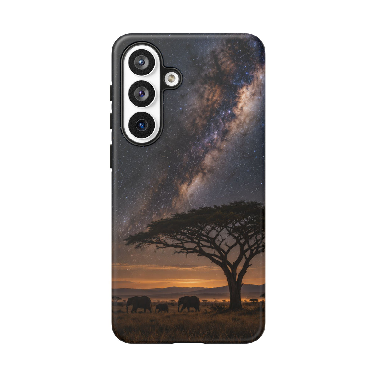 Milky Way over the Plains Samsung Galaxy Tough Case