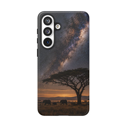 Milky Way over the Plains Samsung Galaxy Tough Case