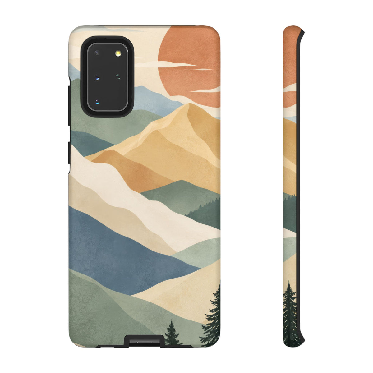 Sage Summit Samsung Galaxy Tough Case | abstract mountains